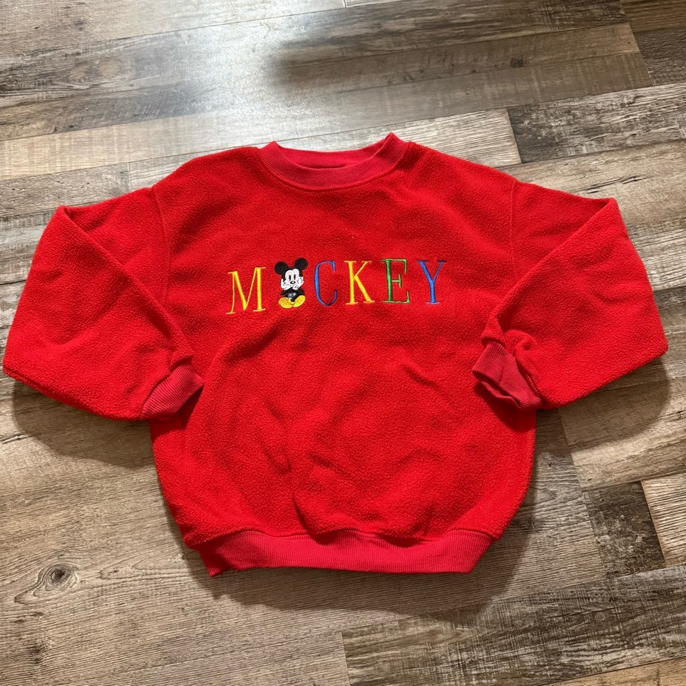 Vintage Mickey & Co Fleece Sweatshirt - 6/8